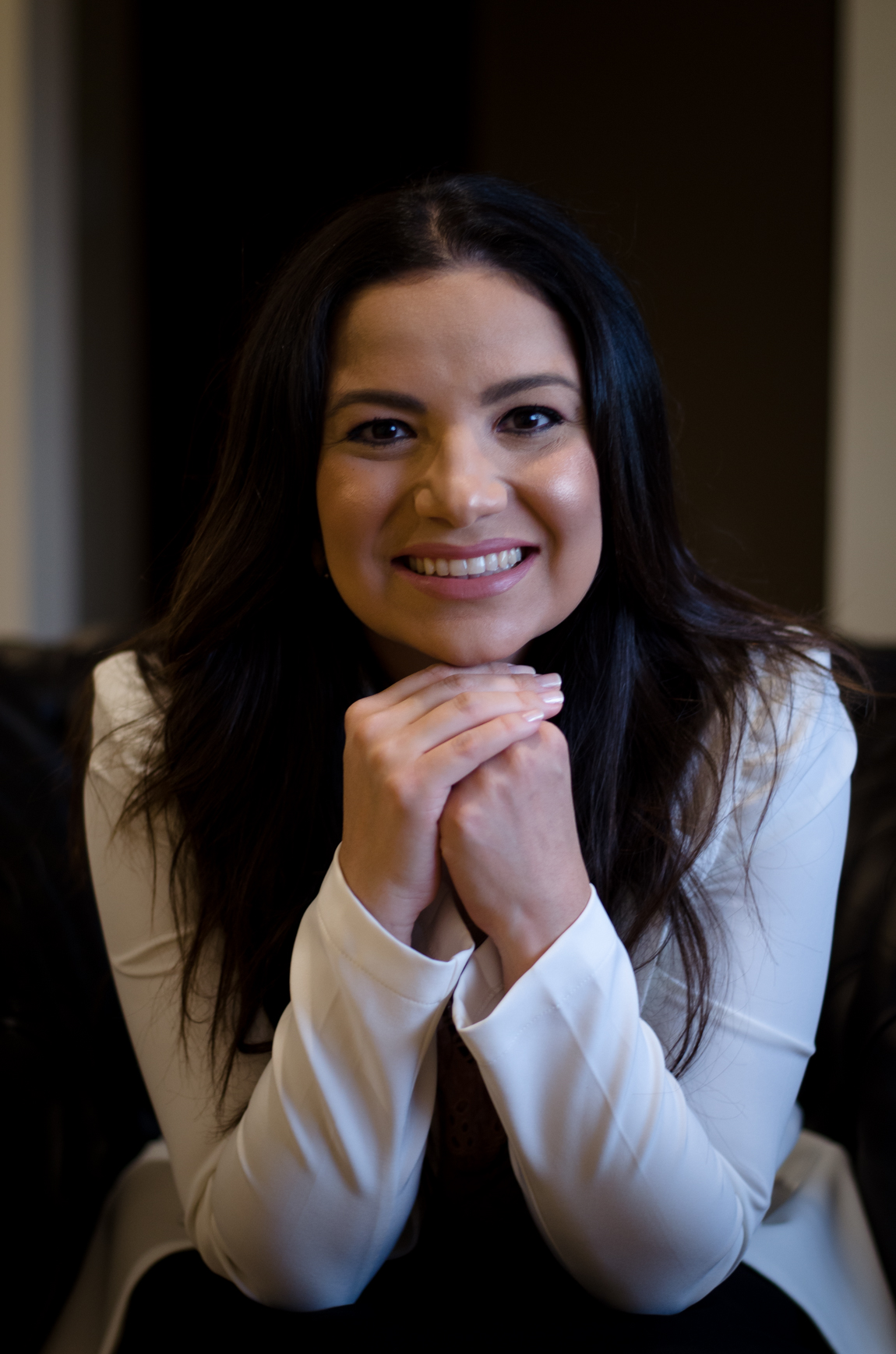 Retrato da psicóloga Christiane Xavier Ramos Magalhães
